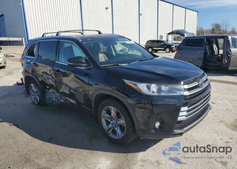 2018 Toyota Highlander Limited из США, поврежденный, VIN 5TDDZRFH9JS836476
